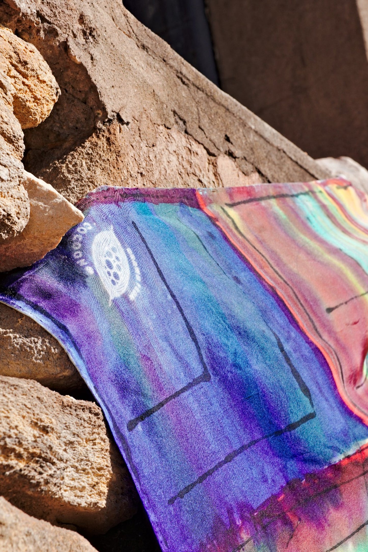 Unrestrained Joy Silk Scarf