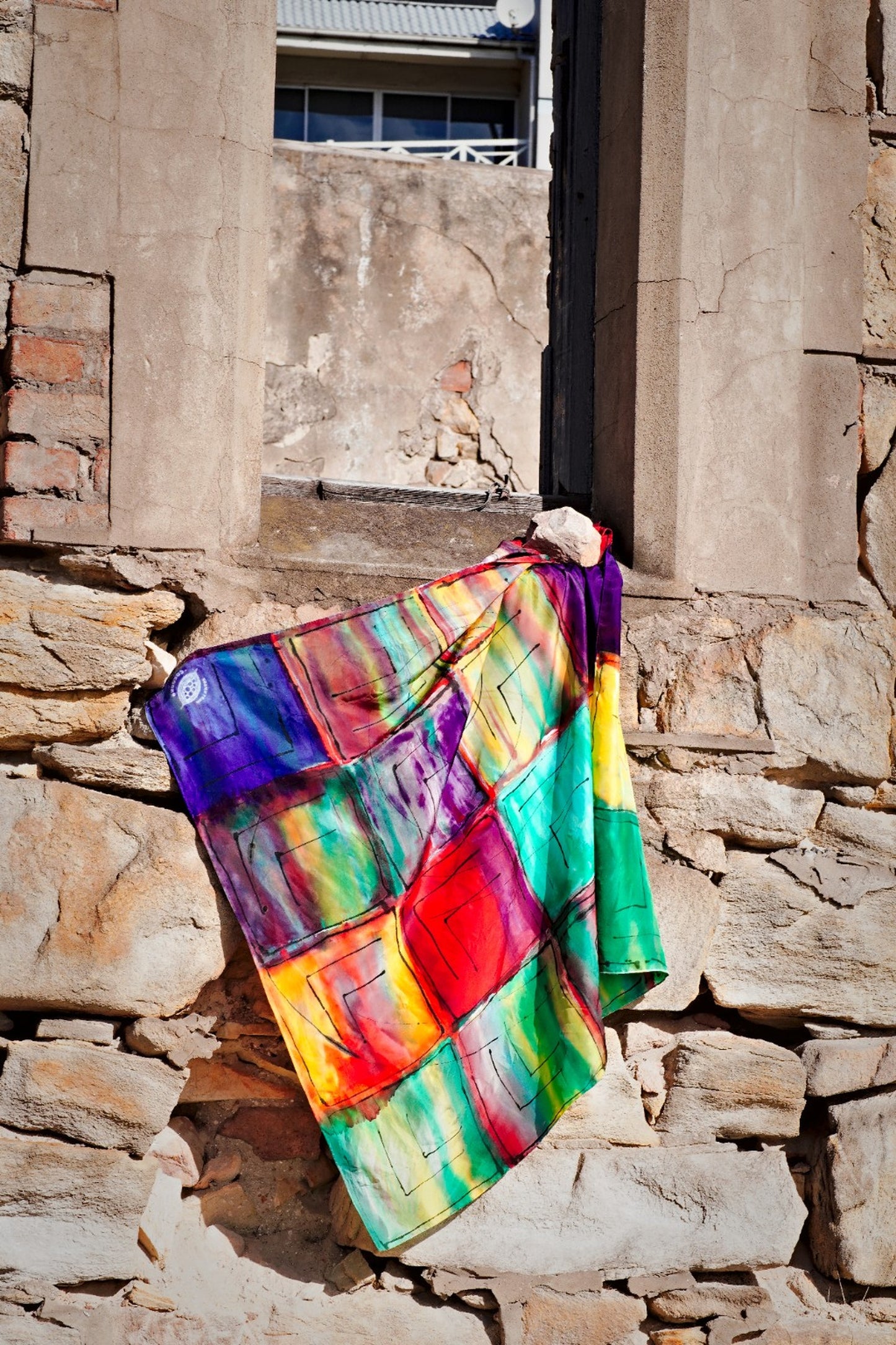 Unrestrained Joy Silk Scarf